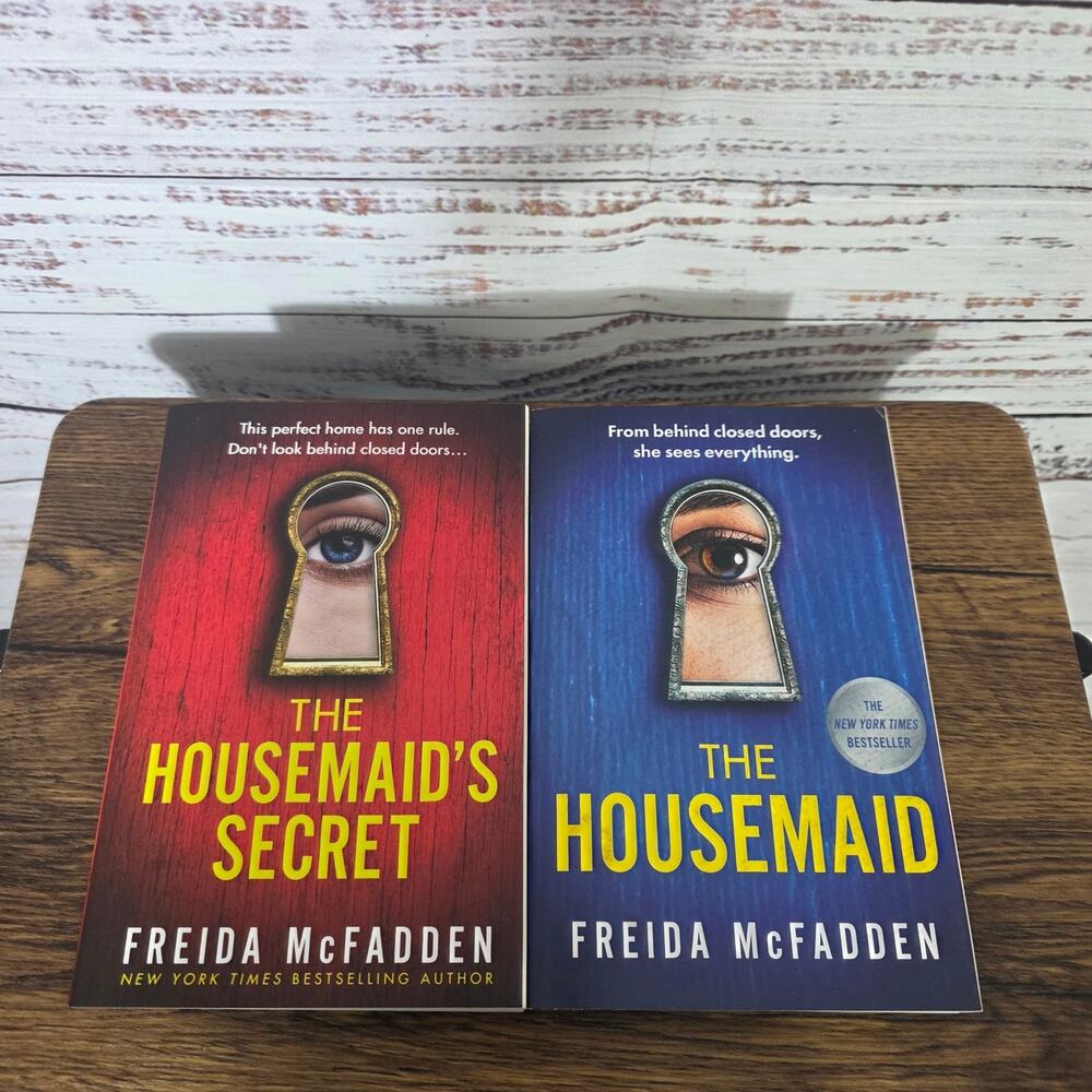 Freida McFadden The Housemaid & The Housemaid's Secret Paperback Book Lot